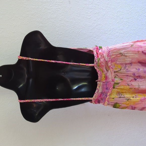 🍋✨ NWT Rococo sand tiered Leona maxi dress size M - Picture 10 of 12